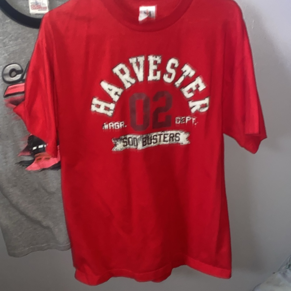 COPY - 2 Case IH International HarvesterT-shirts, 1 ringerT-shirt, med & 1 red …